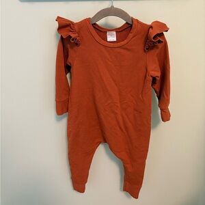 Posh & Cozy Ruffled Jumpsuit